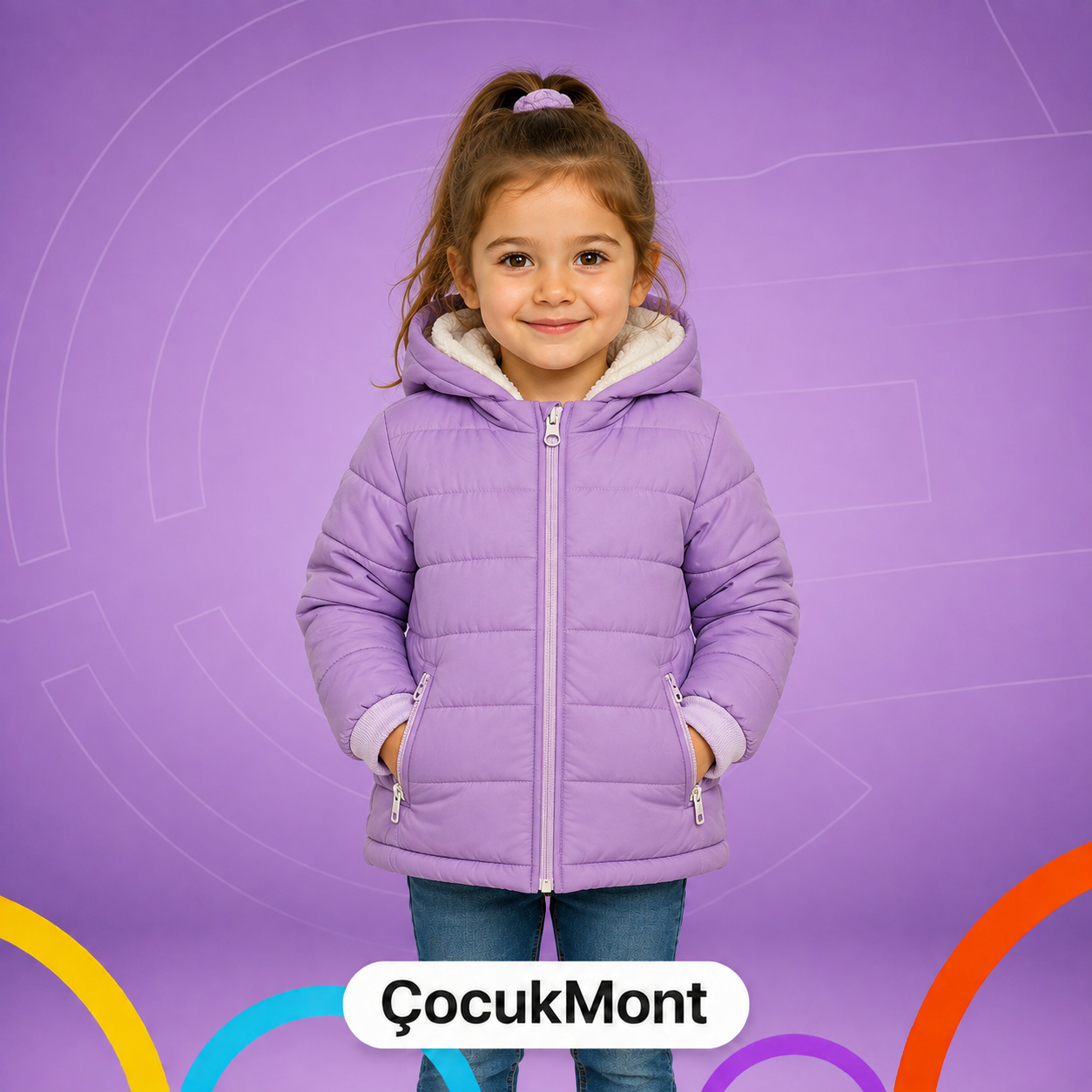 TOPTAN ÇOCUK MONT KIZ 2-5 YAŞ