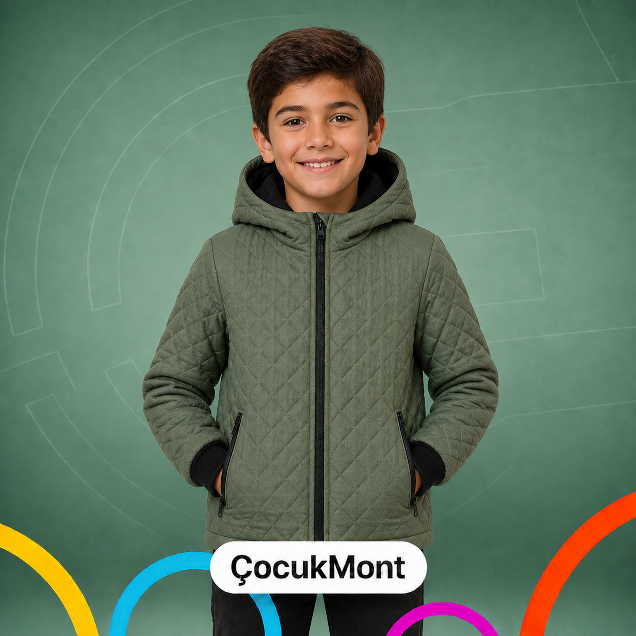 TOPTAN ÇOCUK MONTU 6-15 YAŞ ERKEK ÇOCUK