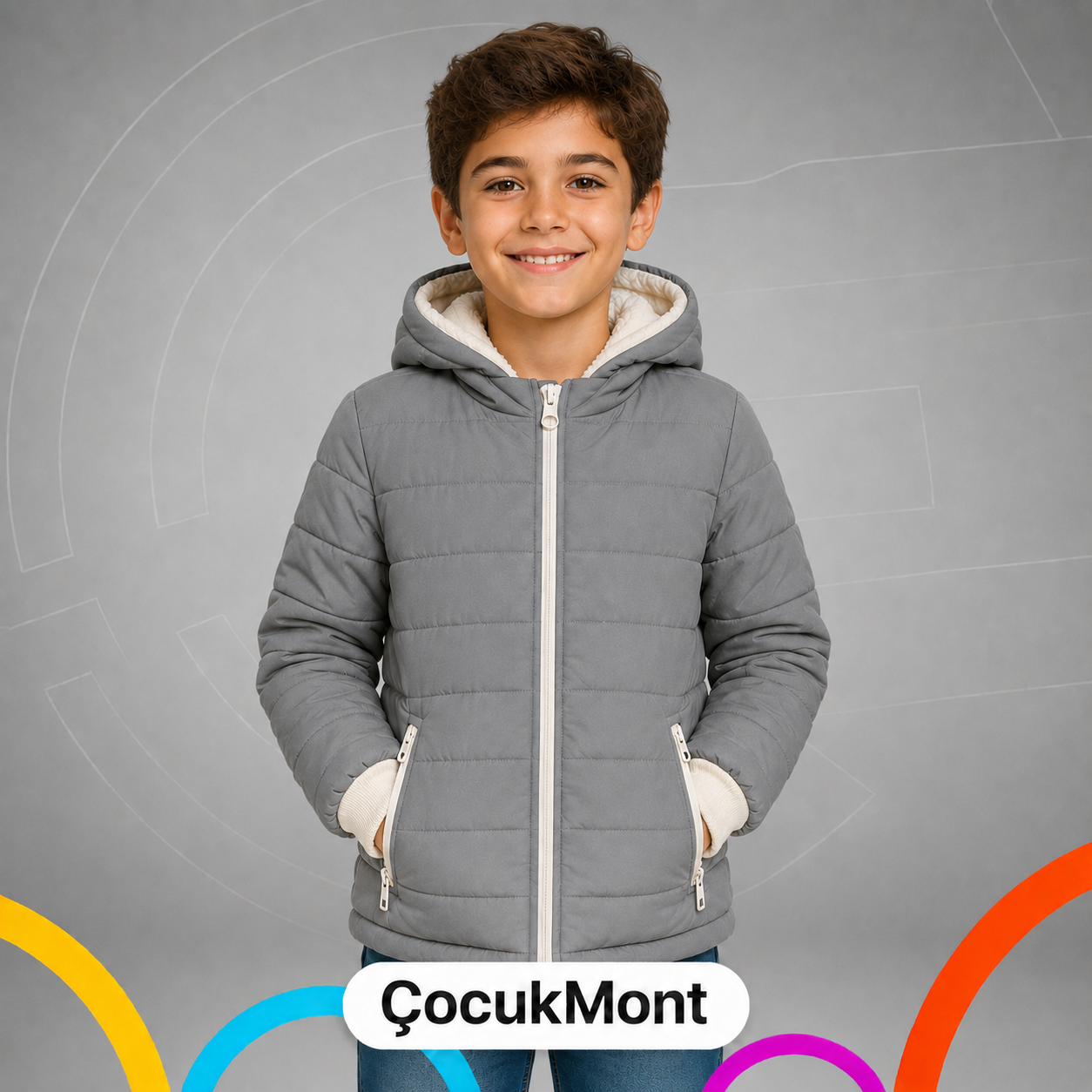 TOPTAN ÇOCUK MONTU 6-15 YAŞ ERKEK ÇOCUK