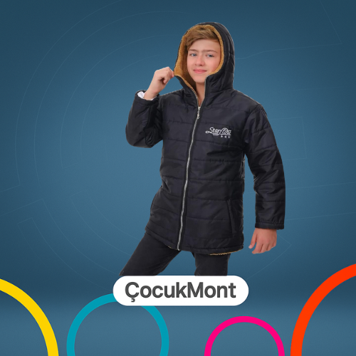 TOPTAN ÇOCUK MONTU 6-15 YAŞ ERKEK ÇOCUK